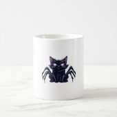 Creepy Schattige Cat – Spider Legs & Heart Eyes Ov Koffiemok (Center)