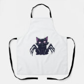 Creepy Schattige Cat – Spider Legs & Heart Eyes Ov Schort (Voorkant)