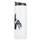 Creepy Schattige Cat – Spider Legs & Heart Eyes Ov Thermosbeker (Geroteerd rechts)