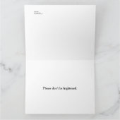 Creepy Schattige Groep, Pop Surreal Meisjes Wenska Kaart (Binnen)