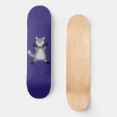 Creepy Schattige Halloween Wolf Persoonlijk Skateboard (Voorkant)