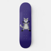 Creepy Schattige Halloween Wolf Persoonlijk Skateboard (Voorkant)
