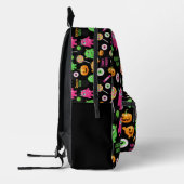 "Creepy Schattige" Monsters en Halloween Fun Seaml Bedrukte Rugzak (Links)