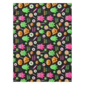 "Creepy Schattige" Monsters en Halloween Fun Seaml Tafelkleed (Voorkant)