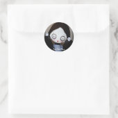 Creepy Schattige Zombie Doll Halloween Stickers (Tas)