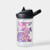 Creepy Schattigee esthetische T-shirt Spooky Schat Waterfles (Links)