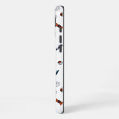 Creepy Schattigee Halloween Witte iPhone Case iPhone Hoesje (Linkerkant)