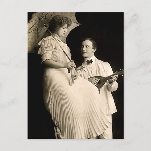Creepy Serenade Briefkaart (Voorkant)