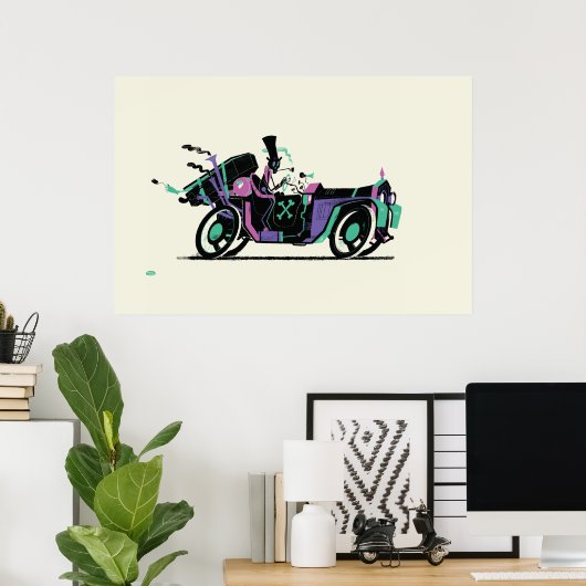 Creepy Shonky Engines Poster (Thuiskantoor)