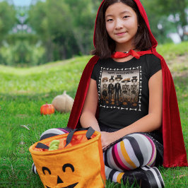 Creepy Skelet Familie Happy Halloween T-shirt