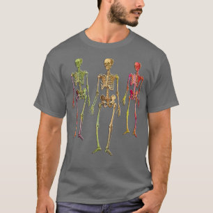 Creepy Skelet Go Trick of Treing T-shirt
