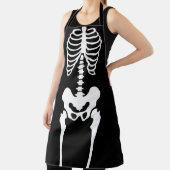 Creepy Skeleton Halloween Schort (Insitu)