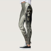 Creepy Skeleton Man Design Leggings (Links)