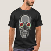 Creepy Skull Eyeball T-shirt (Voorkant)