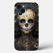 Creepy Skull Gothic Dark Fantasy Art Case-Mate iPhone Case (Achterkant)