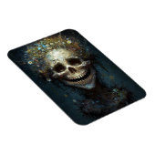 Creepy Skull Gothic Dark Fantasy Art Magnet Magneet (Rechterzijde)