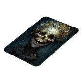 Creepy Skull Gothic Dark Fantasy Art Magnet Magneet (Linkerzijde)