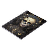 Creepy Skull Gothic Dark Fantasy Art Notitieboek (Linkerzijde)