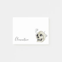 Creepy Skull Illustratie | Jouw namen toevoegen