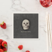 Creepy Skull, nippen als je durft Servet (Insitu)