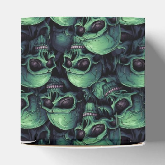 Creepy Skulls Bedankdoosjes (Bovenkant)