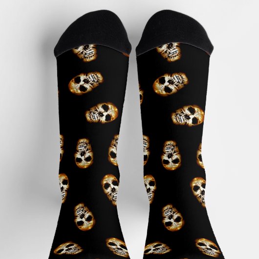 Creepy Skulls Halloween Sokken (Top)