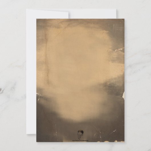  Creepy Skulls  Partij Kaart (Achterkant)