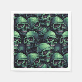Creepy Skulls Servet