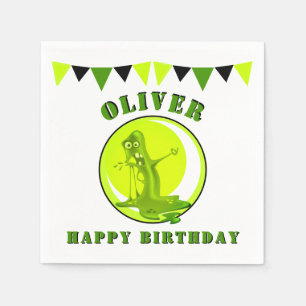 Creepy Slime Monster Kind: Happy Birthday Servet
