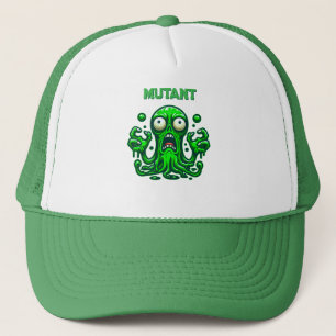 Creepy Slime Zombie Alien - Neon Green Monster Trucker Pet