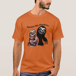 Creepy Sloth Halloween T-Shirt - Schattige en Spoo