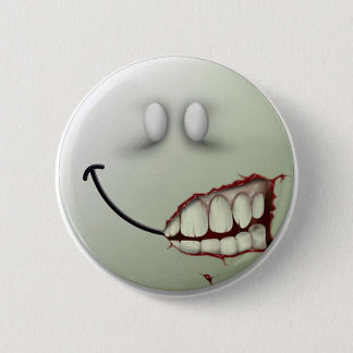 Creepy Smile Ronde Button 5,7 Cm