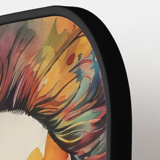 Creepy Smiling Clown Pickleball Paddle (Links Detail)