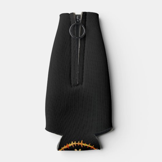 Creepy Smiling Jack O' Lantern Flesjeskoeler (Achterkant)