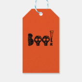 Creepy Spider Bloed Maan Halloween Party Favors Cadeaulabel (Achterkant)