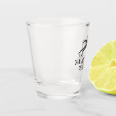 Creepy Spider gepersonaliseerde Halloween Shot Glas (Links)