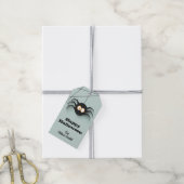 Creepy Spider Halloween Favor Cadeaulabel (Met Touw)