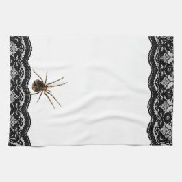  Creepy Spider Lace Gothic Halloween Theedoek