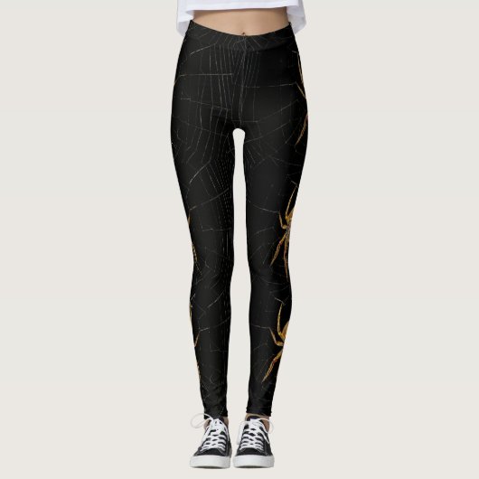 Creepy Spider Leggins Leggings (Voorkant)