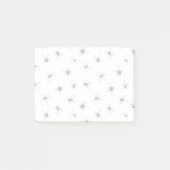 Creepy Spiders Black and White Pattered Post-it® Notes (Voorkant)