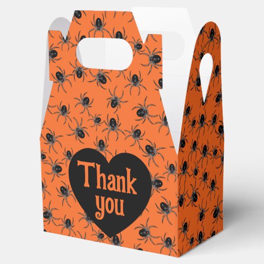 Creepy Spiers Bedankdoosjes (Geopend)