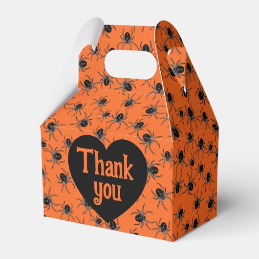 Creepy Spiers Bedankdoosjes (Voorkant Zijde)