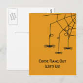 Creepy Spiers Briefkaart (Voorkant / Achterkant)