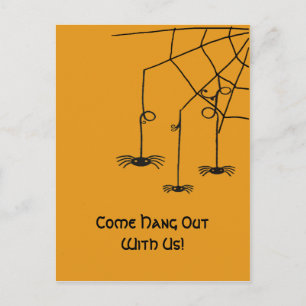 Creepy Spiers Briefkaart
