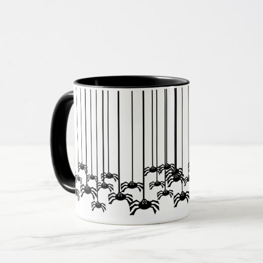 Creepy Spiers Mok (Voorkant links)