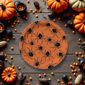 Creepy Spiers Papieren Bordje