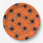 Creepy Spiers Papieren Bordje (Voorkant)