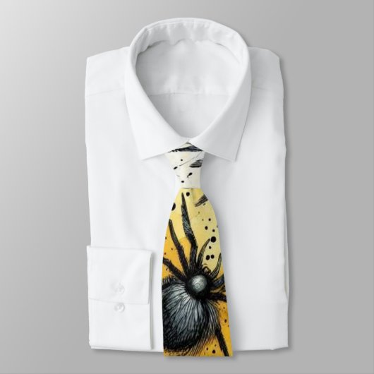 Creepy Spiers Stropdas (Gebonden)