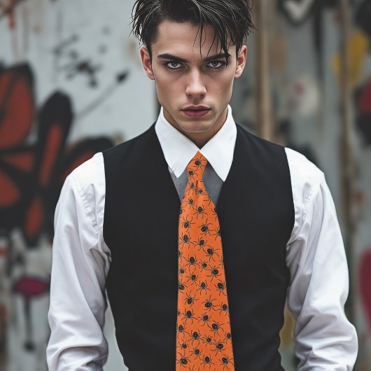 Creepy Spiers Stropdas