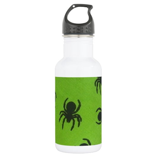 Creepy Spiers Waterfles (Voorkant)